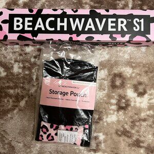 Pink Leopard Print Beachwaver S1 and Storage Pouch
